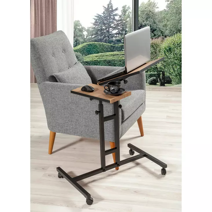 Ståskrivbord Hanah Home Glen Furu Spånskiva 67x87x45,5 cm - Skrivbord - 8681875775013 - 1