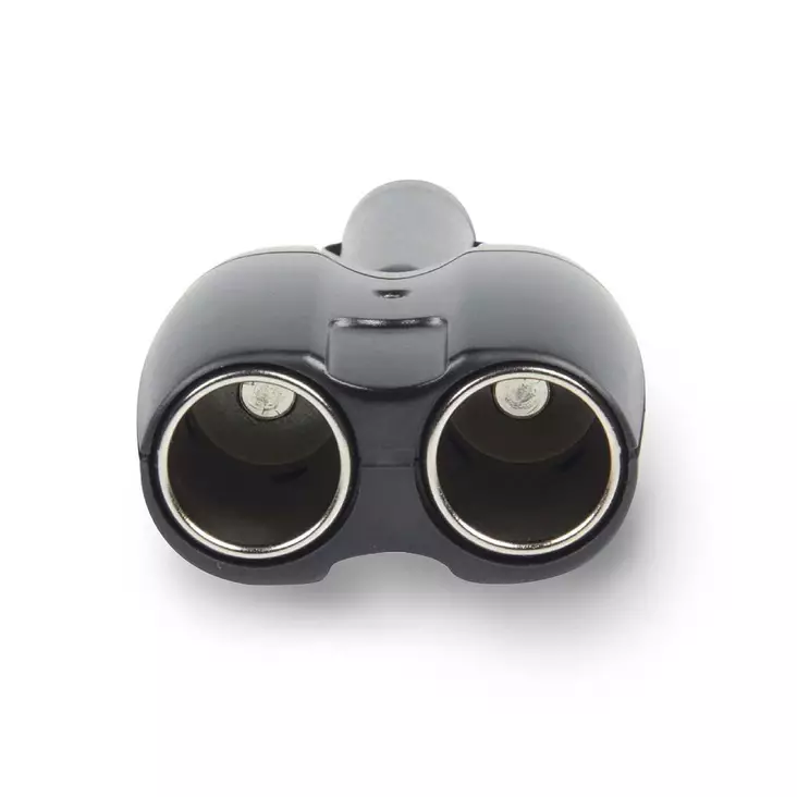 Universal DC Power Adapter | Biladapter | 120 W | Inspänning: 12 V DC | 12 V DC | Maximal utgångsström per port: 10 A | Svart - Bilbatteriladdare - 5412810267293 - 1