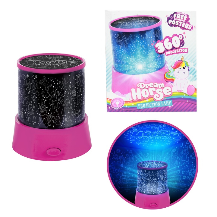 Dream Horse Projektori valo - Barnvagnar och -sulkys - 8714627004793 - 1