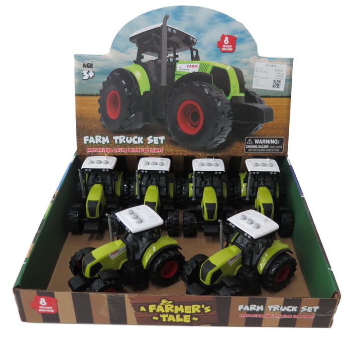 Traktori valoilla ja =C3=A4=C3=A4nell=C3=A4 p=C3=A4=C3=A4kuva - Traktorer och arbetsmaskiner - 6438484004643 - 1