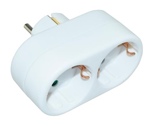 Haaroituskosketin maadoitettu - Grenuttag och reseadaptrar - 651-0214-63 - 1