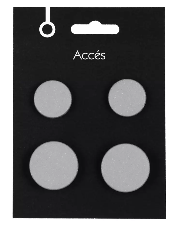 Heijastava nappipinssi 4 kpl kaksi kokoa - Reflexer och varselvästar - 6410413220973 - 1