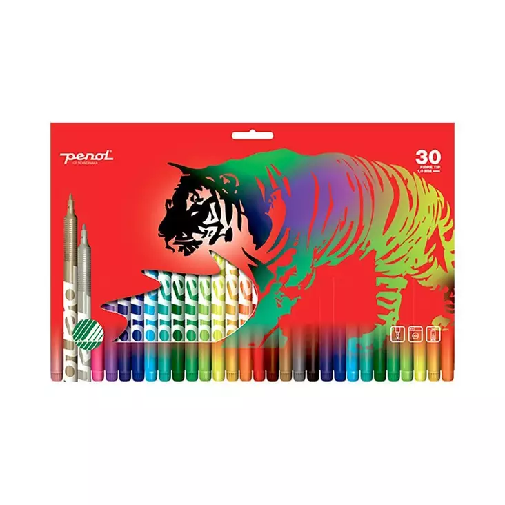 Huopakyn=C3=A4t 30kpl Penol - Filtpennor - 5701113001063 - 1