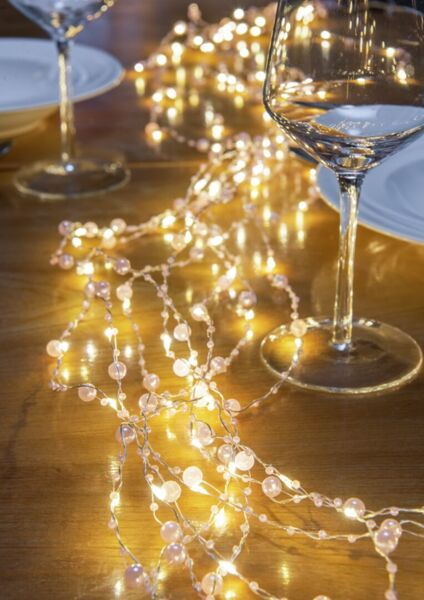 Jade valolanka 1,5m Roosa Nauha - Ljusslingor - 6435200279583 - 1