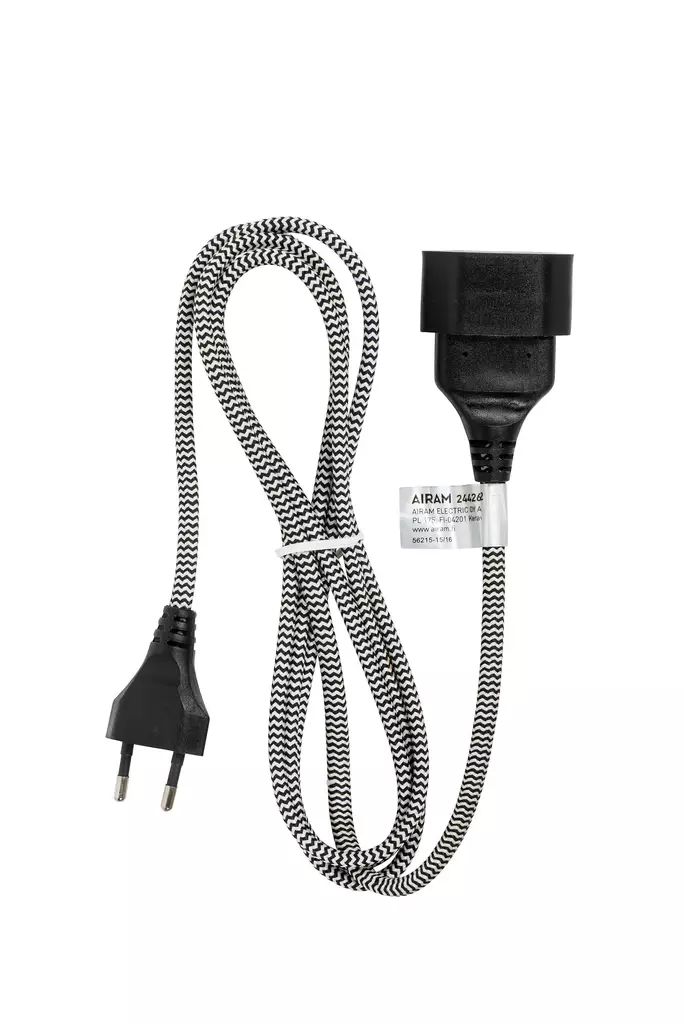 Jatkojohto Kangas 2m 1-os. Airam - Inomhusförlängningssladdar - 6435200258793 - 1