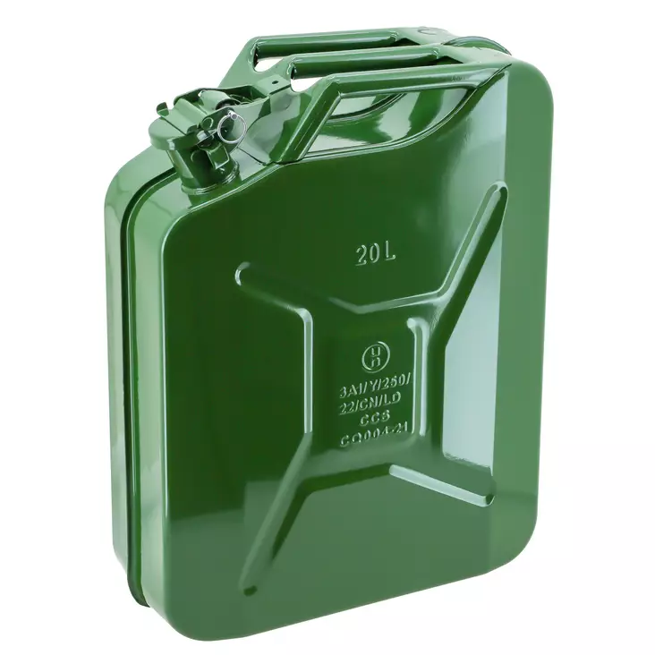 Jerrykannu 20 L - Bensindunkar och kannor - 6438168112633 - 1