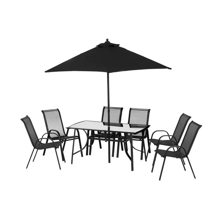 Kalusteryhm=C3=A4 Oxford 8-osainen - Trädgårdsmöbelgrupper - 6410413005693 - 1