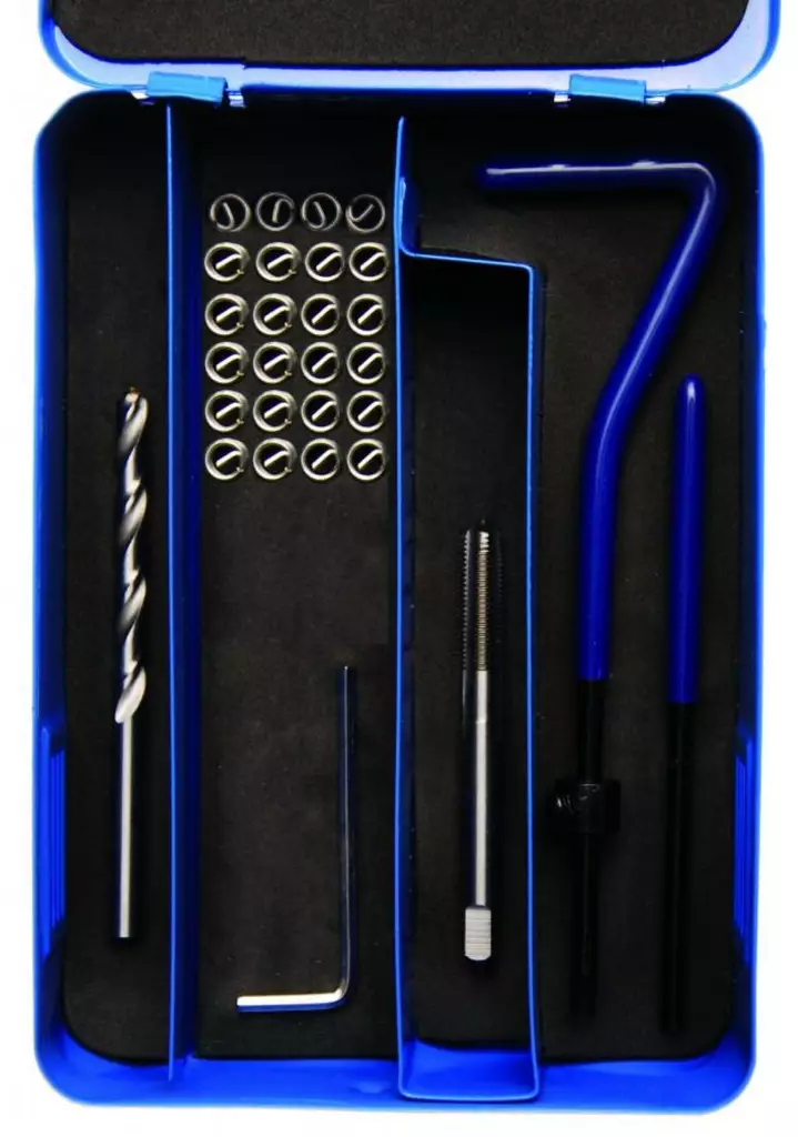 Kierteidenkorjaussarja 29-osainen Schwan - Skruvverktyg - 4026947019543 - 1