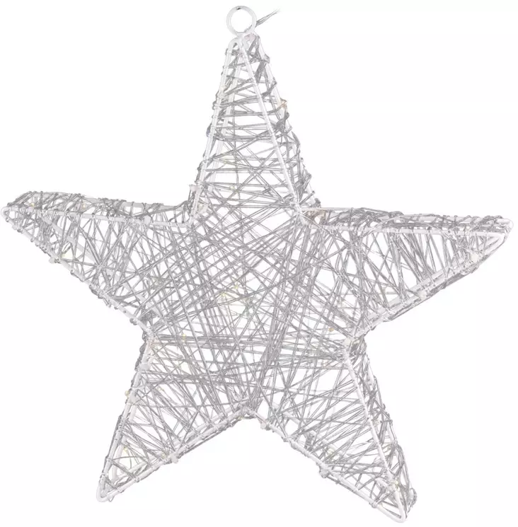 Koristevalo t=C3=A4hti 40 cm 50 ledi=C3=A4 - Ljussmycken och ljusfigurer - 8719202623673 - 1