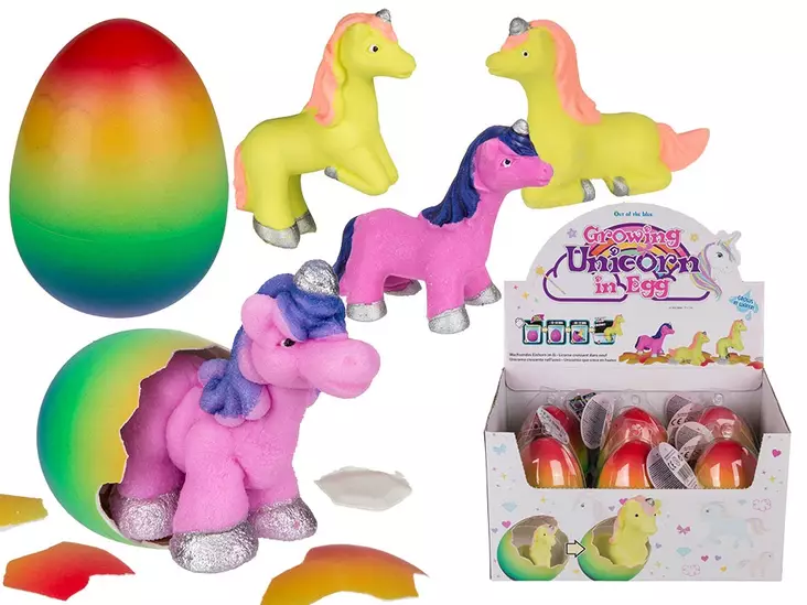 Kläckande enhörning 11 x 7 cm - Djurfigurer - 4029811391653 - 1