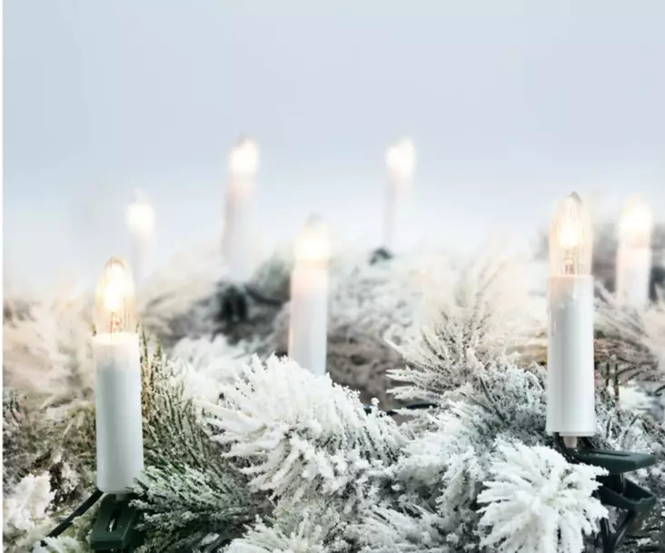 Kuusenkynttil=C3=A4 led 16kpl - Ljusslingor - 8719202295283 - 1