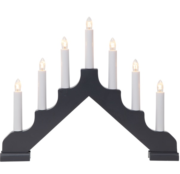 Kynttelikk=C3=B6 Led musta - Ljusstakar - 6438168110073 - 1