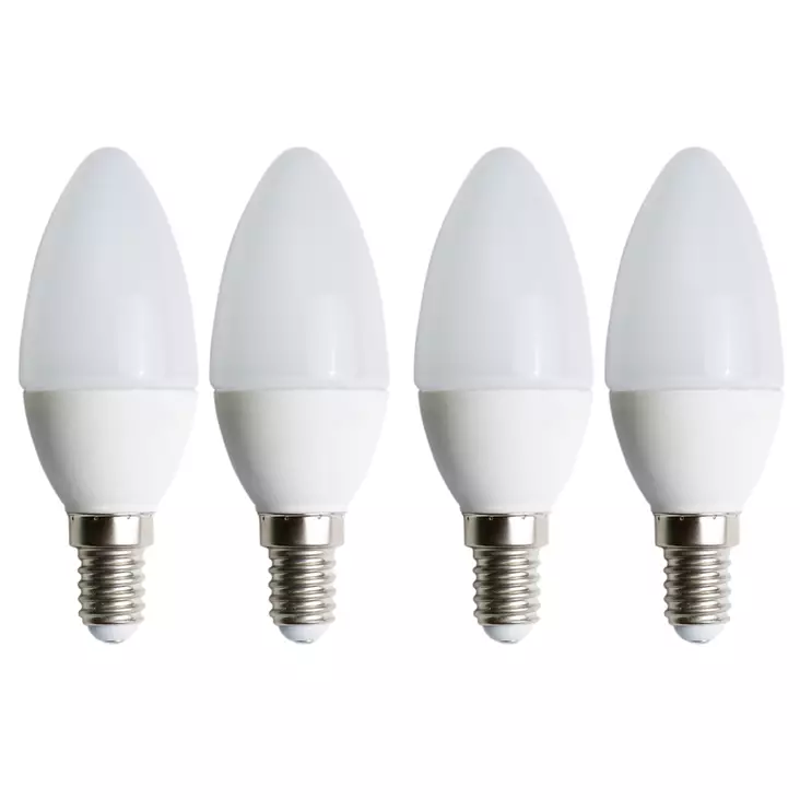 Kronljus 4 st LED E14 - Lampor och lysrör - 6438168101583 - 1