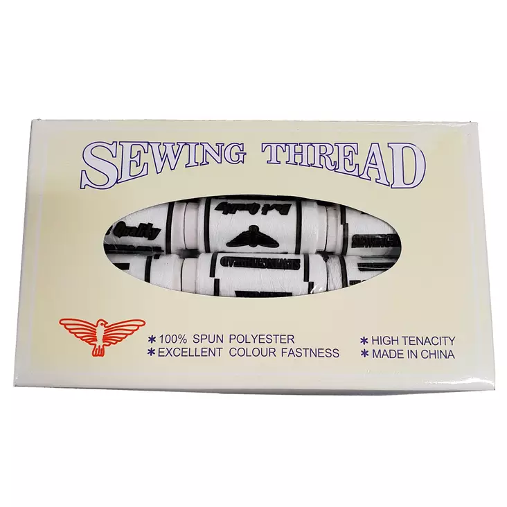 Sytråd vit 12 st - Trådar och sybehör - 6438168017273 - 1