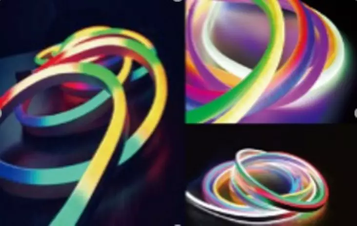 LED-nauha Neon kaukos=C3=A4=C3=A4din IP44/ll - Ljusslingor - 6418536014103 - 1