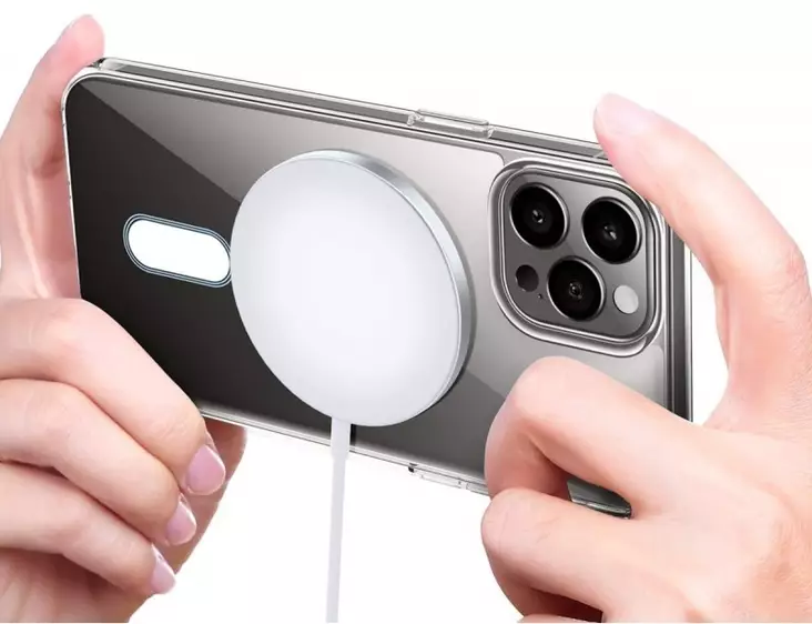 Langaton latausalusta QI MAGSAFE, 4-OK - Trådlös laddning - 8428728126123 - 1