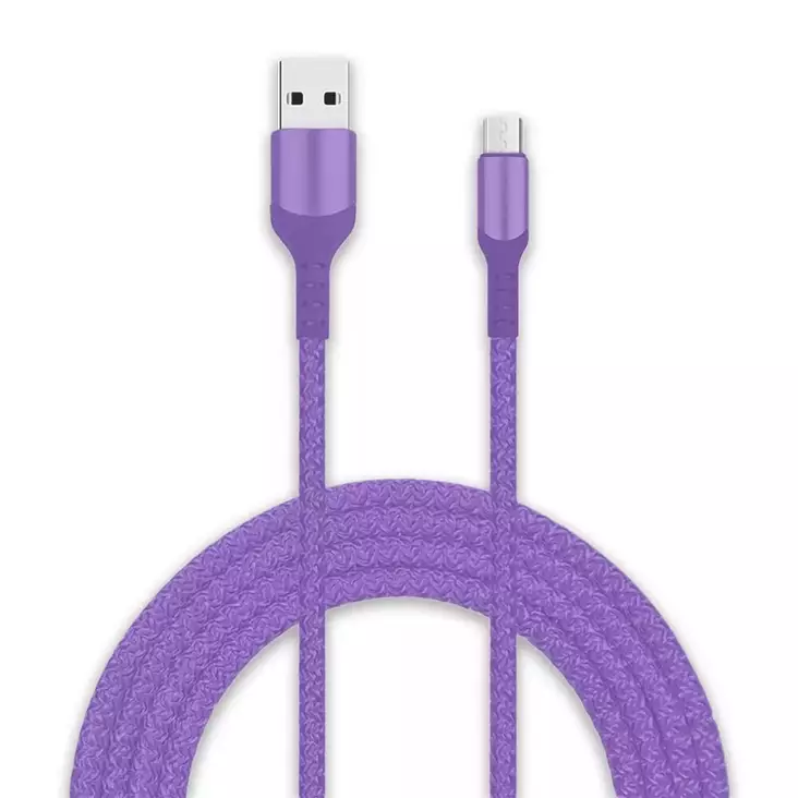 Latauskaapeli USB A-MICRO USB lila - Micro-USB-kablar - 6438151019833 - 1
