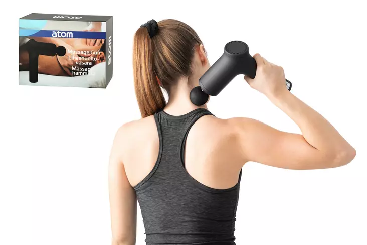 Massagepistol Atom - Muskelavslappnare och massage - 6410416034423 - 1