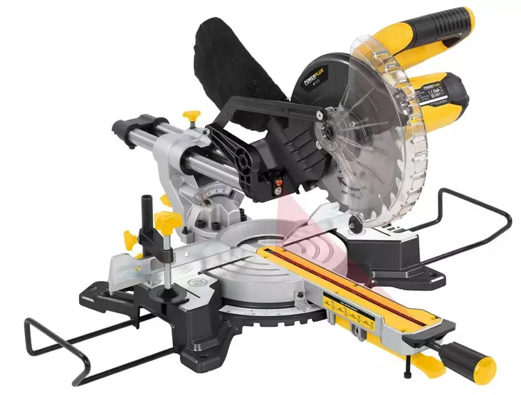 Liukujiirisirkkeli POWX075710S Powerplus - Geringssågar och bordsågar - 5400338091483 - 1