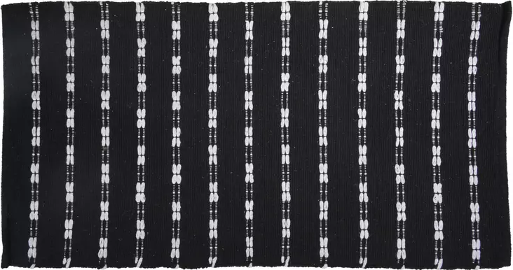 Matto 70 x 140 cm musta - Små mattor och gångmattor - 8720573168243 - 1