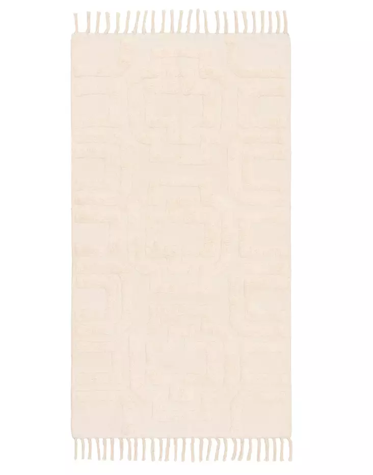 Matto Atlas 80x150 cm luonnonvalkoinen - Små mattor och gångmattor - 6410416175843 - 1