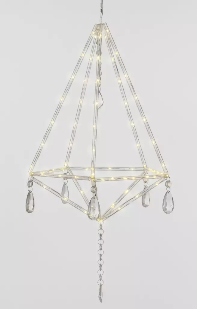 Kirkas muovihimmeli led valolla - Juldekorationer och textilier - 6410412974563 - 1