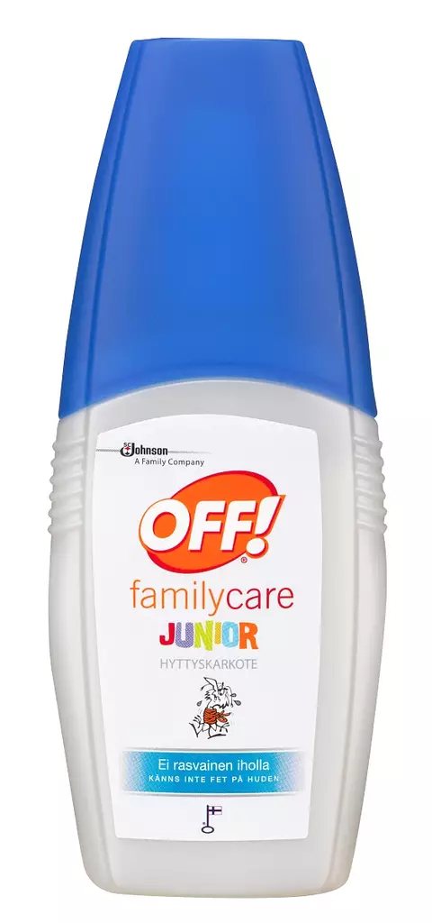 Myggmedel Family Care Junior 100 ml OFF! - Bekämpningsmedel - 6414400021413 - 1