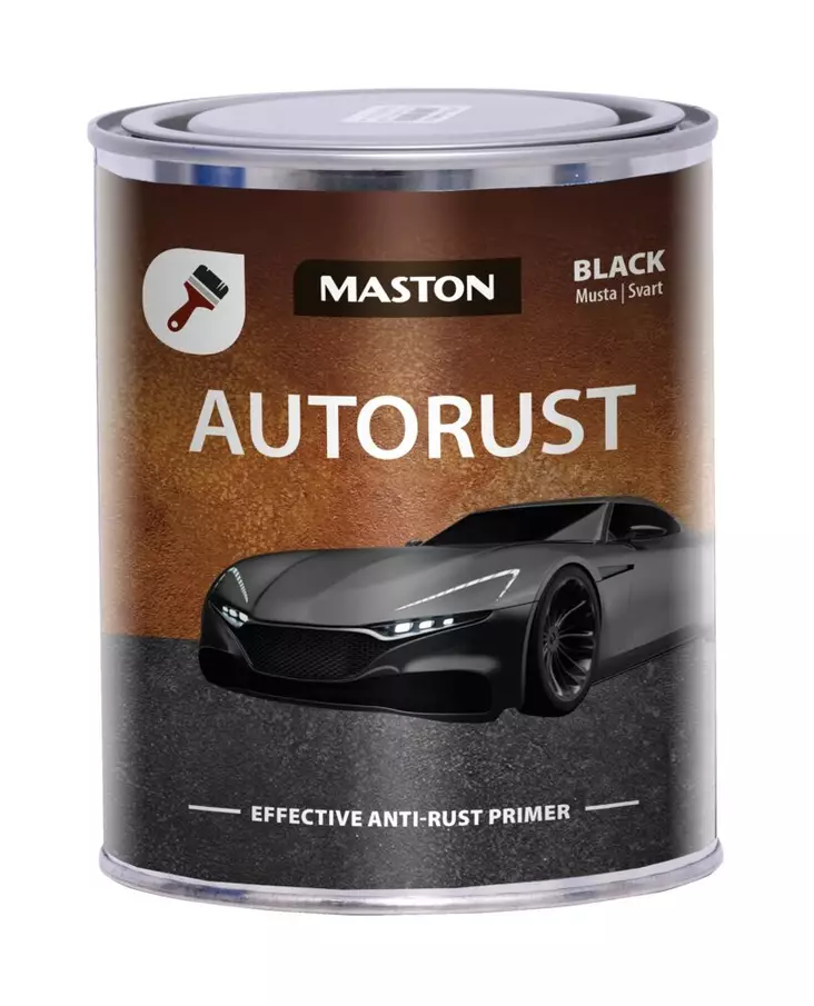 Pohjamaali Maston AutoRust musta 750ml - Rostskydd - 6412490042233 - 1