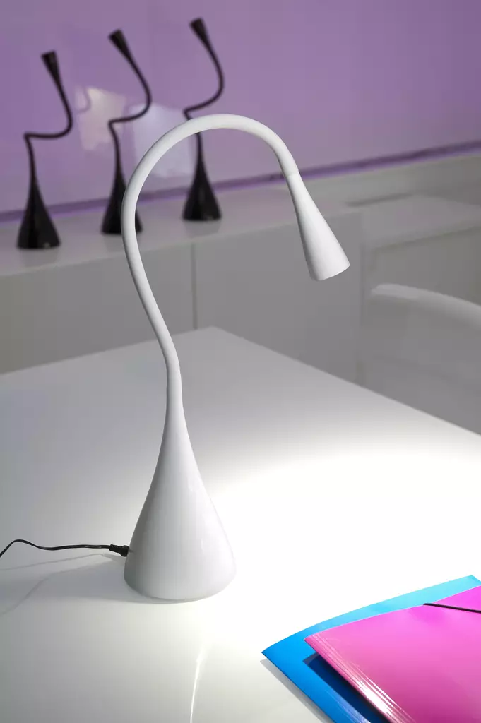 P=C3=B6yt=C3=A4valaisin Airam Gisela valkoinen - Golv- och bordslampor - 6435200179913 - 1