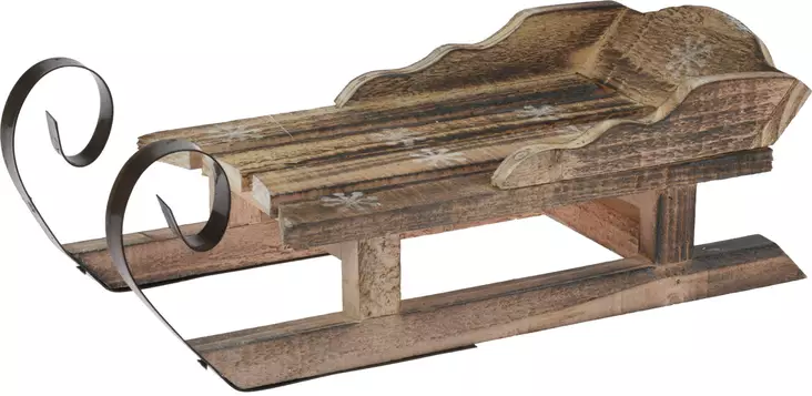 Puinen koristereki 47cm=20 - Juldekorationer och textilier - 8720573302333 - 1