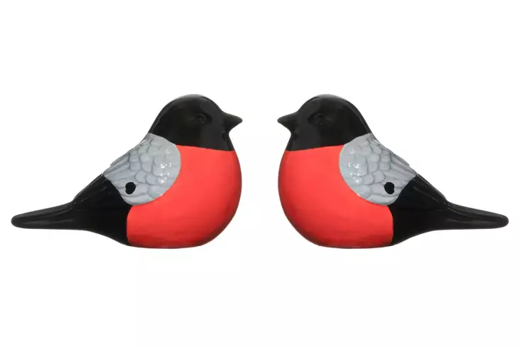 Punatulkku 2 kpl pakkaus Winteria - Dekorationer, prydnadsföremål - 6410416197883 - 1