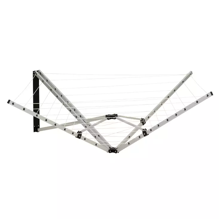 Pyykinkuivausteline sein=C3=A4kiinnitys - Torkställningar och tvättkorgar - 6438168095943 - 1