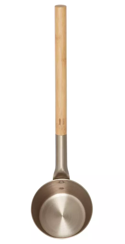 Saunakauha 43 cm alumiini Sampanja - Bastutextilier och bastutillbehör - 6410412257123 - 1