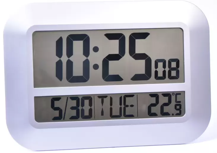 Sein=C3=A4kello Jumbo LCD 46 x 32cm - Väggklockor - 6438152085813 - 1