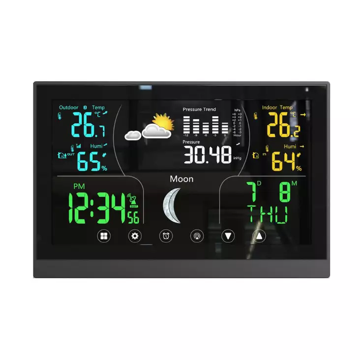 Soletek ST02 väderstation med flera kanaler - Termometrar och väderstationer - 6438014336893 - 1