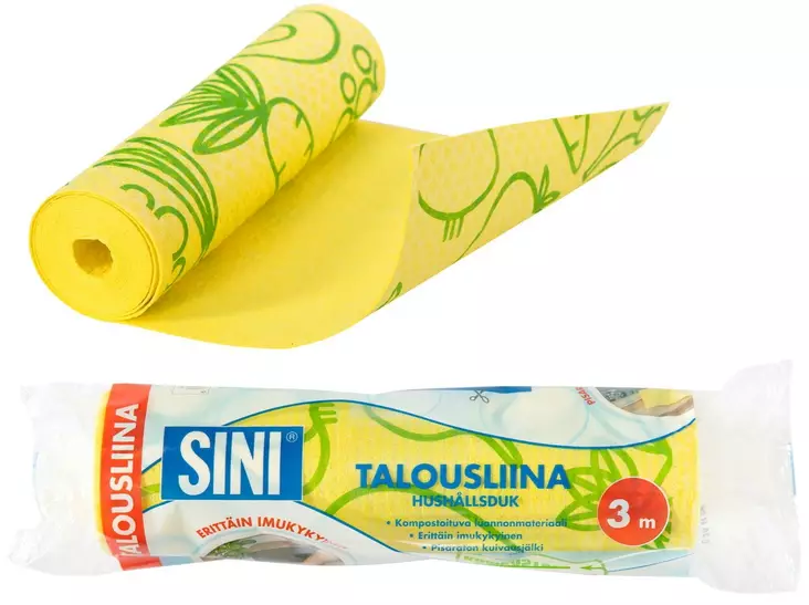 Talousliina 3 m rulla SINI - Städredskap - 6423800034893 - 2