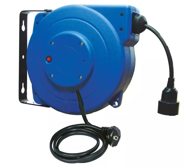 Kabelvinda 15 m Timco - Förlängningskabelrullar - 6438014054773 - 1