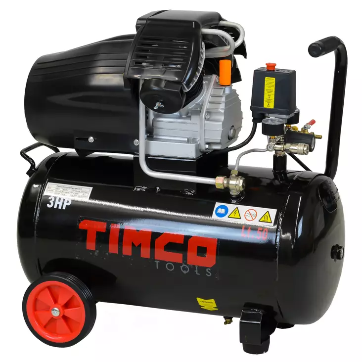 V-lohko kompressori Timco 3HP 50L p=C3=A4=C3=A4kuva - Kompressorer - 6438014257853 - 1