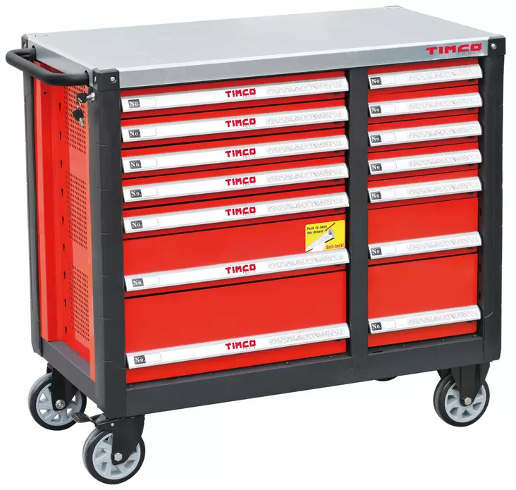 Timco Elite 14 ltk 489-delad verktygsvagn med verktyg - Verktygsvagnar - 6438014226743 - 1