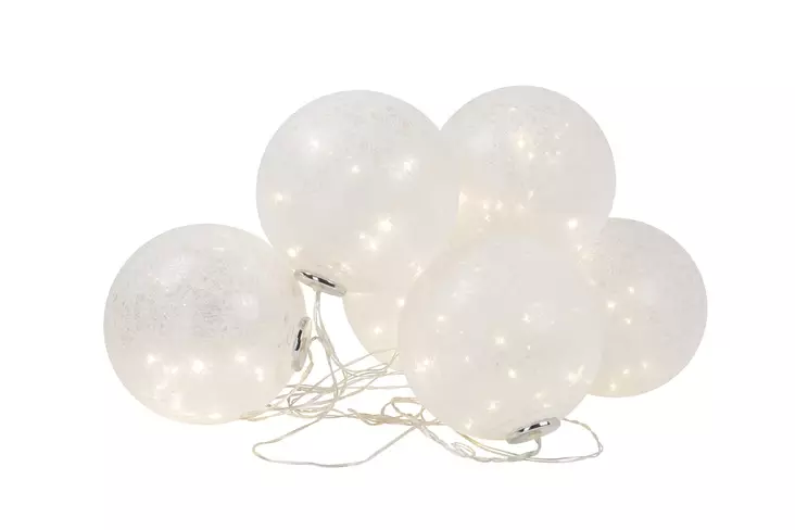 Valosarja lankapallo 20 cm - Ljusslingor - 6435200232113 - 1