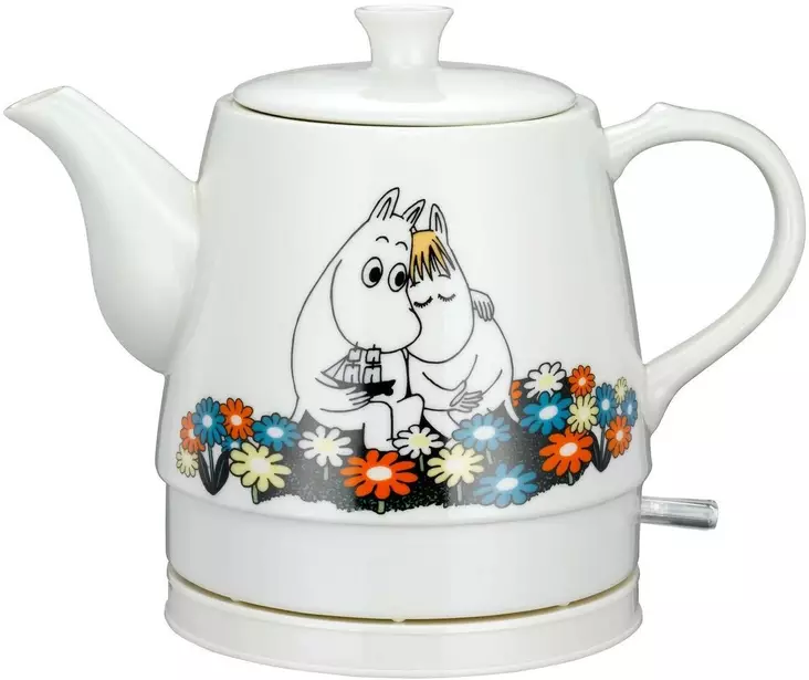 Vedenkeitin Keraaminen Kukkaniitty Muumi - Kaffebryggare och vattenkokare - 5708301003953 - 1
