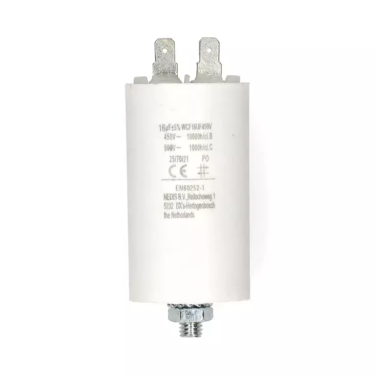 Capacitor CBB60 16UF 450Vac Faston 10 pcs - Reservdelar - 5412810477203 - 10