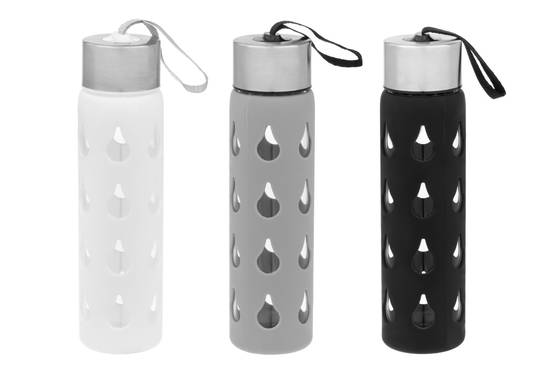 Juomapullo 400 ml lasia pääkuva  - Vattenflaskor - 6410413149533 - 1