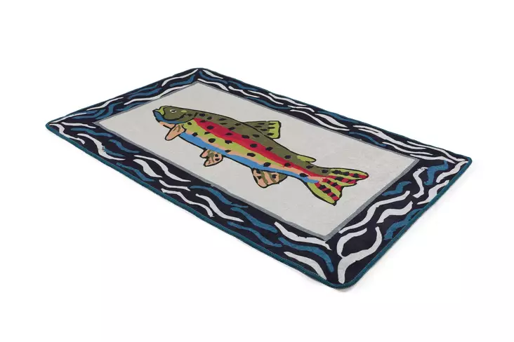 Badrumsmatta Mijölnir Flerfärgad 100% Polyester Antibakteriell Halkfri Maskintvättbar 70x120 cm - Badrumsmattor och våtrumsmattor - 8683342497633 - 1