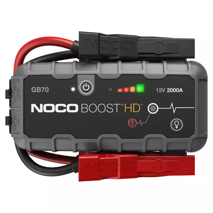 Starthjälp 12V Noco Boost HD GB70 2000A - UltraSafe litiumbatteri - Batteriladdare och starthjälp - 1210000615053 - 1