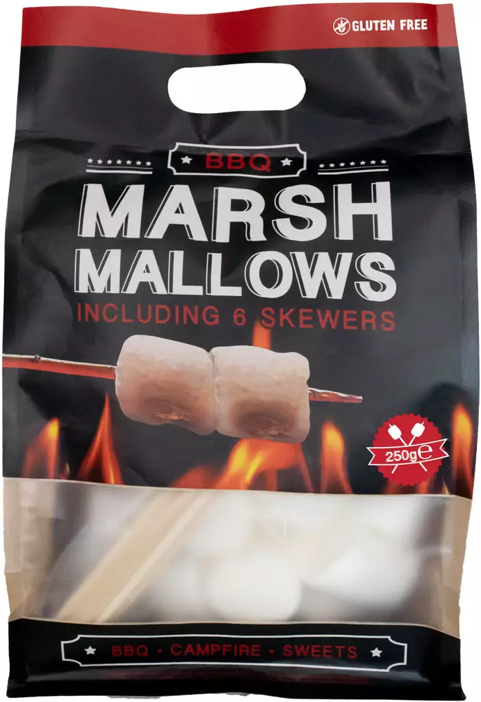 BBQ Marshmallowpåse 250g - Hushållsprodukter - 8713305817373 - 1