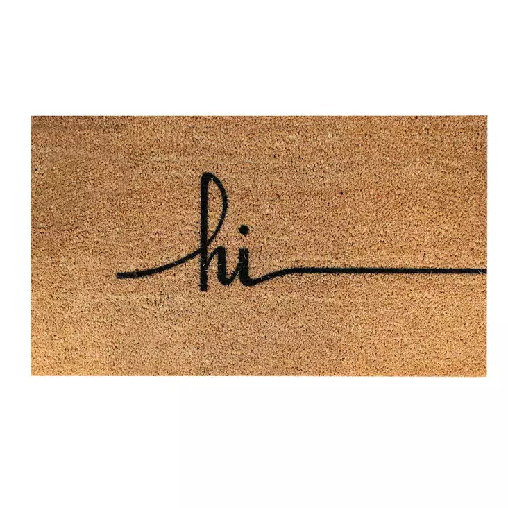 Coco Dörrmatta Aberto Design Coco Brun Kokosfiber 70x40 cm - Dörrmattor och skrapmattor - 8681875026863 - 1