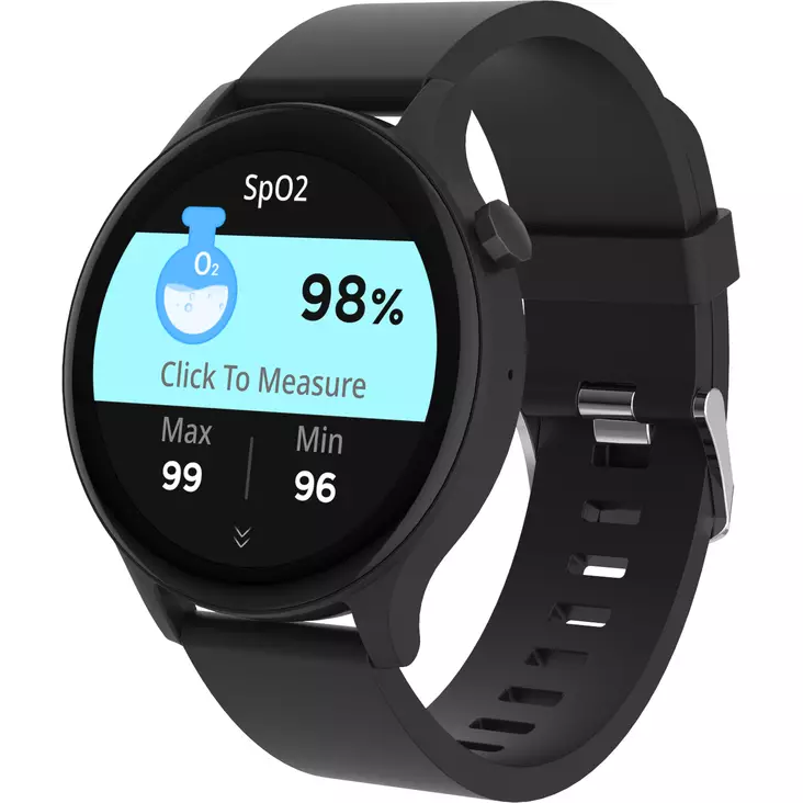 Denver älykello SWC-338B musta - Smartklockor och aktivitetsmätare - 5706751076633 - 1