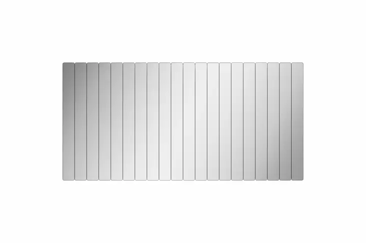 Spegel Hanah Home Rectangular Stripe Silver Akryl 100x40 cm - Speglar - 8684282469513 - 1