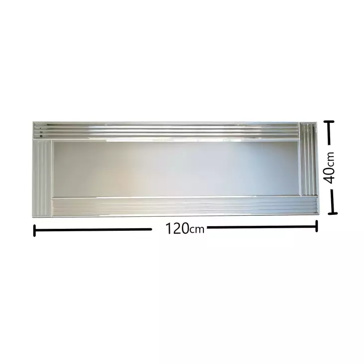 Spegel Hanah Home A303Y Silver MDF 120x40 cm - Speglar - 8681875708363 - 1